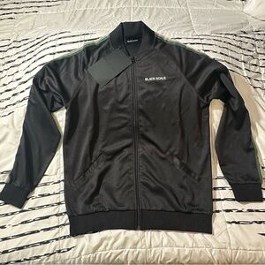 Black Scale Men's Black Jacket Size Medium